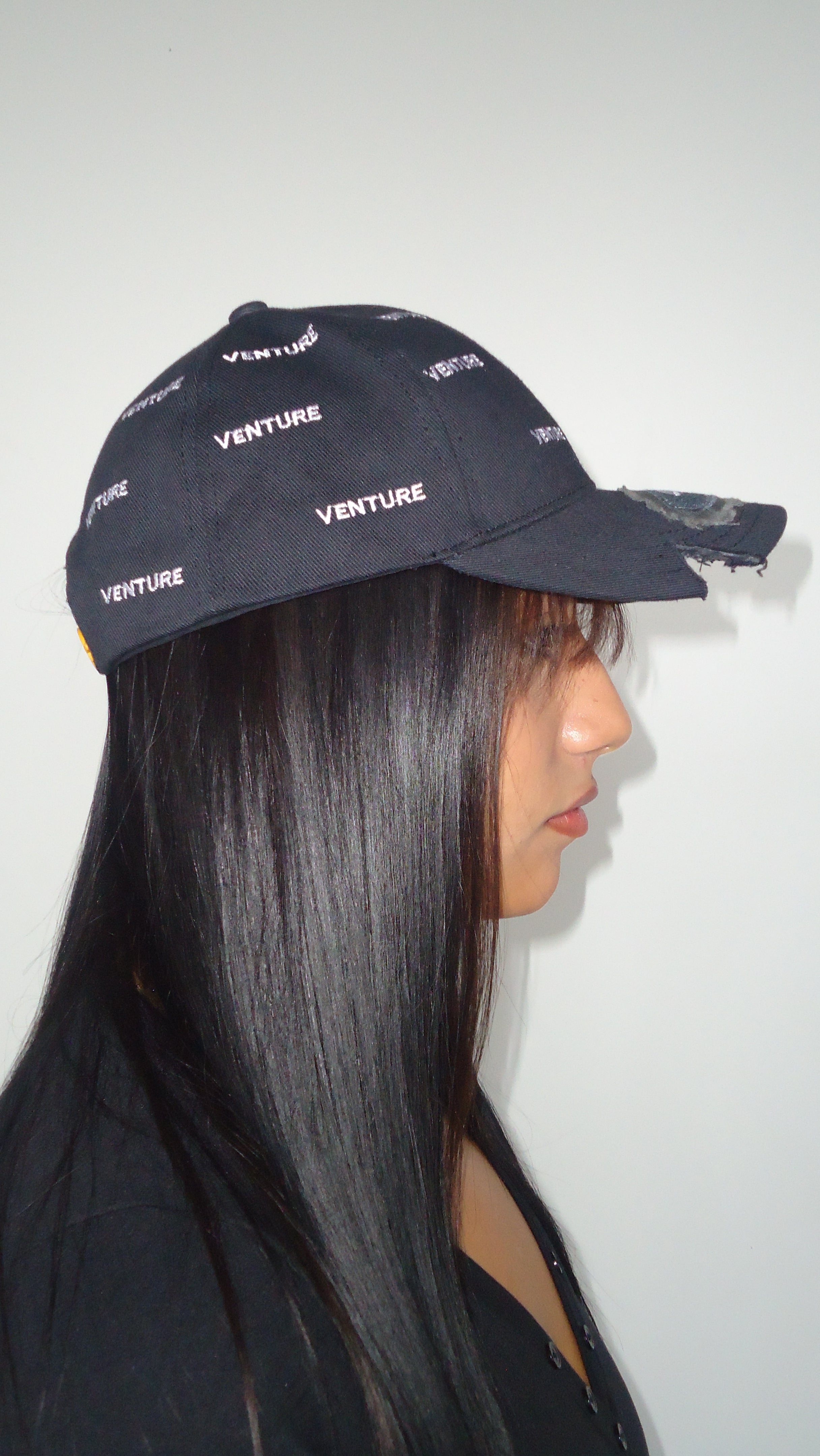 "Out Loud" Black Cap + Custom Pin Set