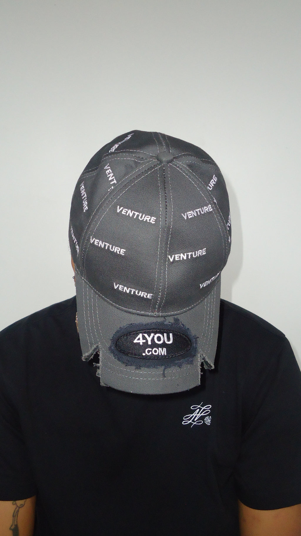 "Out Loud" Grey Cap + Custom Pin Set